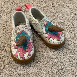 Kids Vans Ice Cream Slip-On Shoes, Size 5